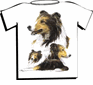 Dog T-shirts, Designs On Light Colored Tees